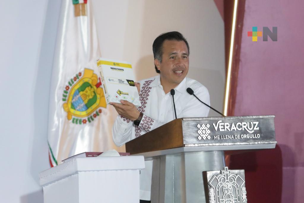 Sirviendo al pueblo y administrando bien los recursos, la transformación de Veracruz se consolida: Cuitláhuac García