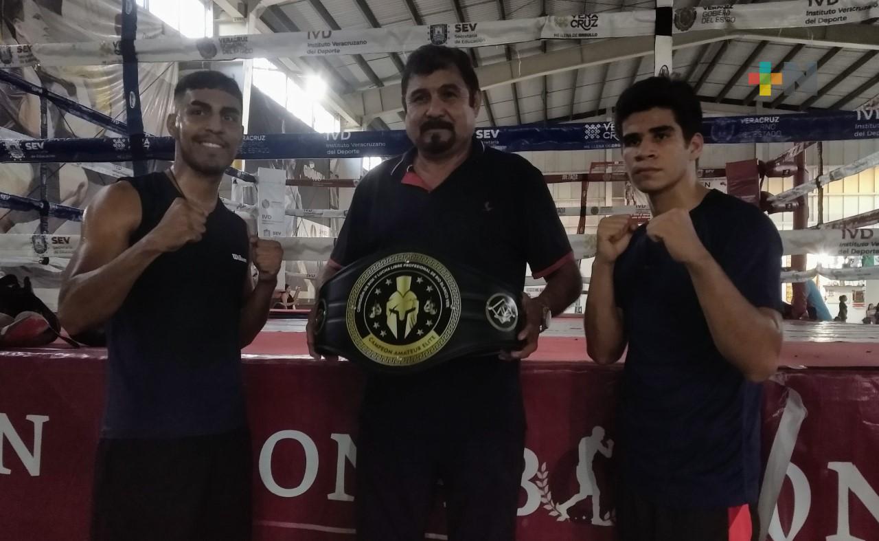 «Fantasma» Sánchez y «Rayo» García triunfan en velada de boxeo de Río Blanco