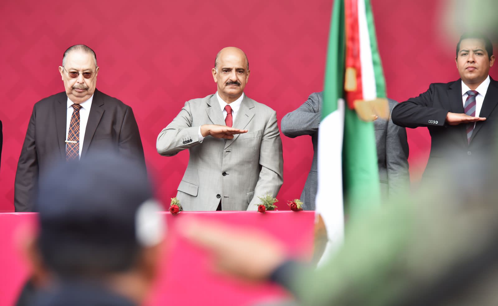 Asiste Presidente Municipal al desfile conmemorativo de la Revolución Mexicana