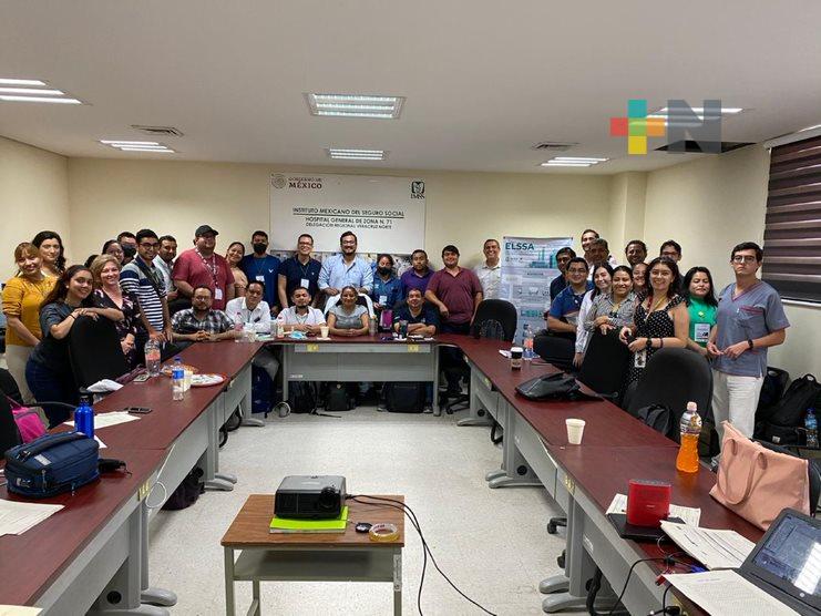 Realizó IMSS Veracruz Norte taller de Entornos laborales seguros y saludables 