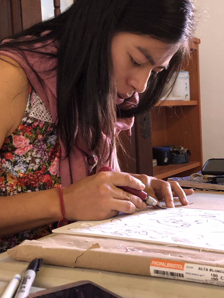 Invita Casa de Cultura de Coatepec al taller de grabado en relieve que imparte José Antonio Platas
