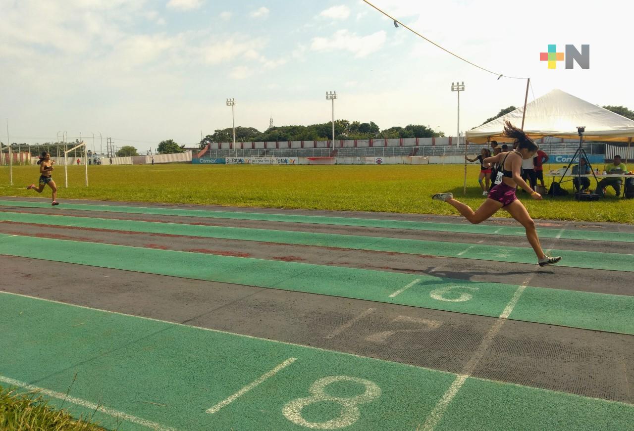 Clubes del sur veracruzano se midieron en encuentro atlético