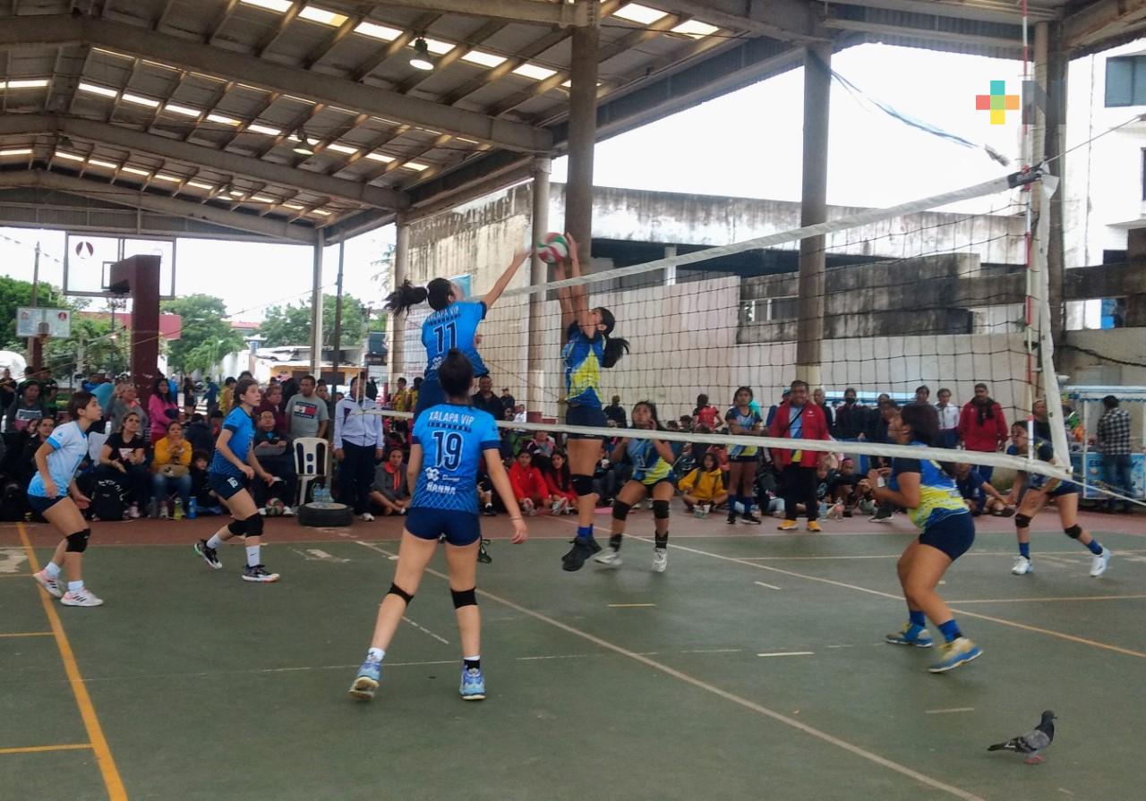 Realizaron Festival Estatal Juvenil 2022 de Voleibol de Sala