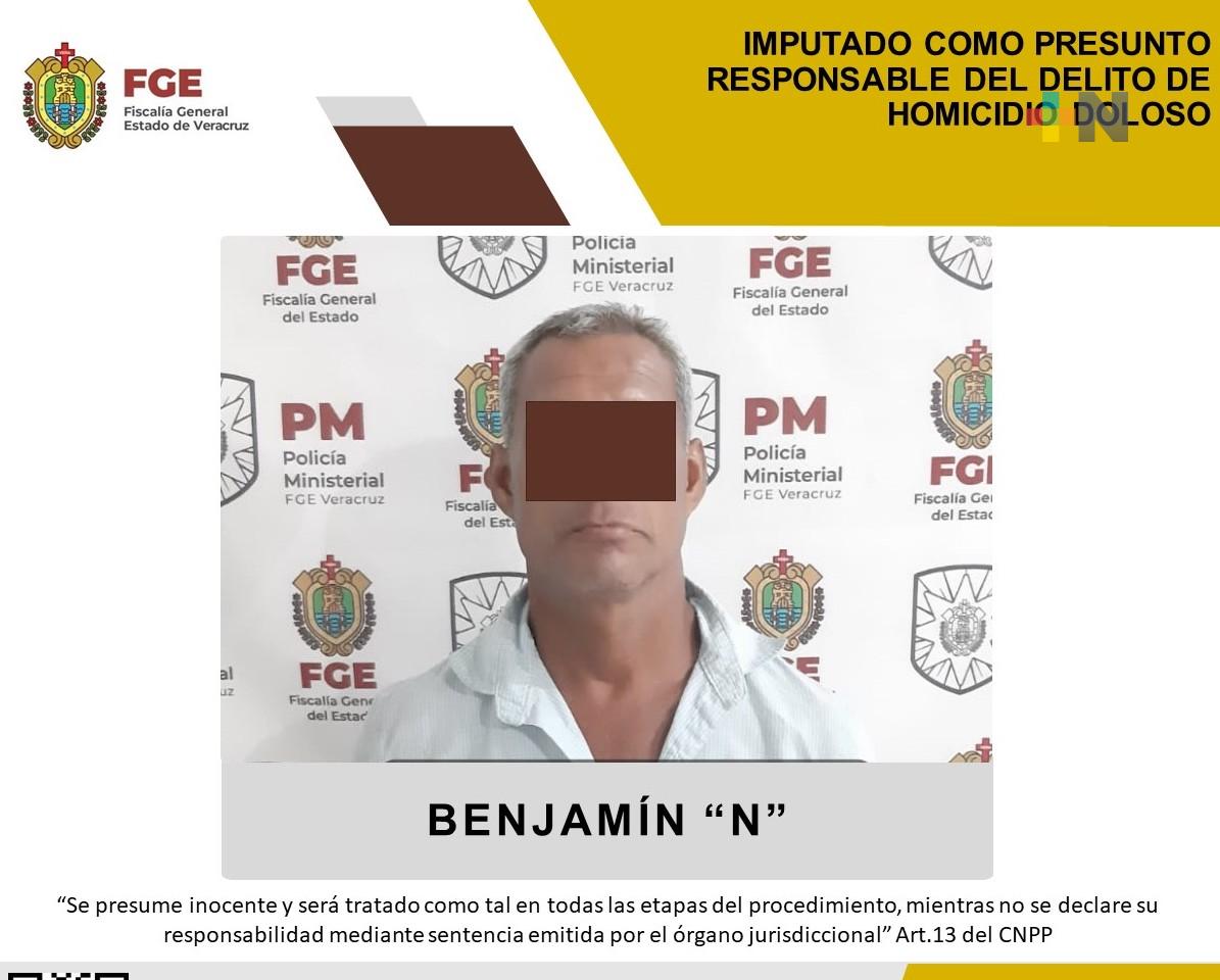Benjamín «N» imputado como responsable de homicidio doloso calificado