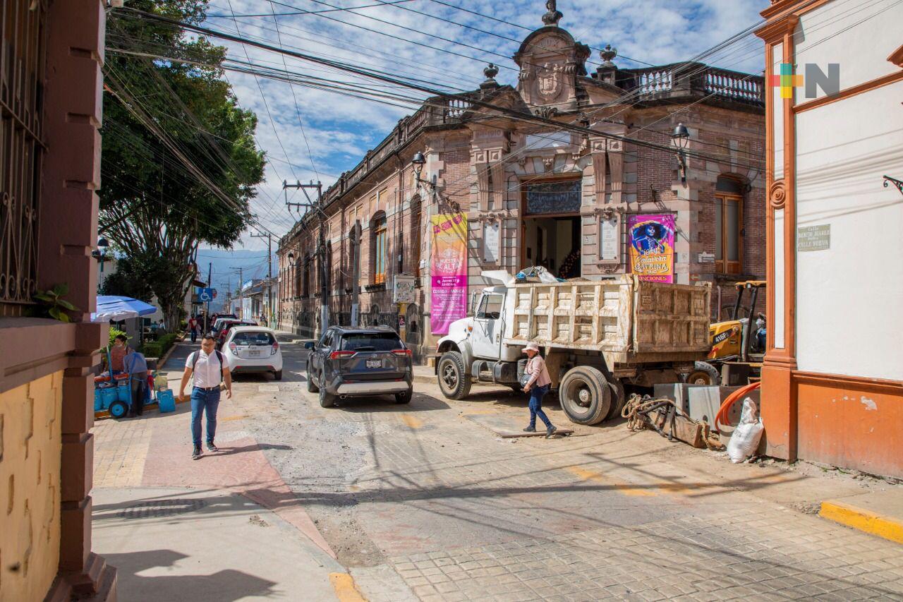 Trabajará Ayuntamiento en conclusión del primer tramo de obra, en Clavijero