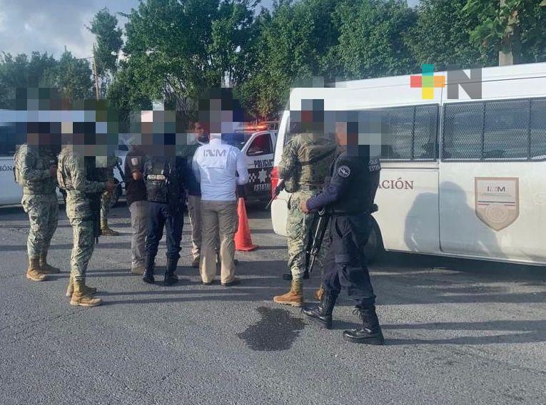 En Coatzacoalcos y San Andrés, brinda SSP apoyo humanitario a 25 migrantes