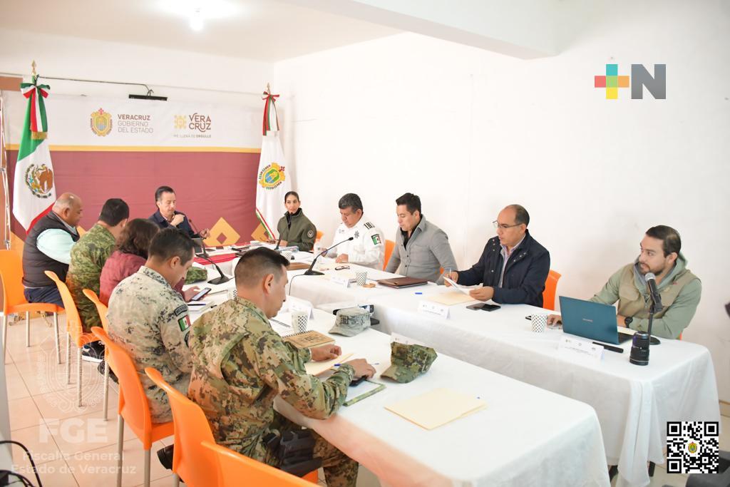 En el centro del estado sesiona la Mesa para Construcción de la Paz