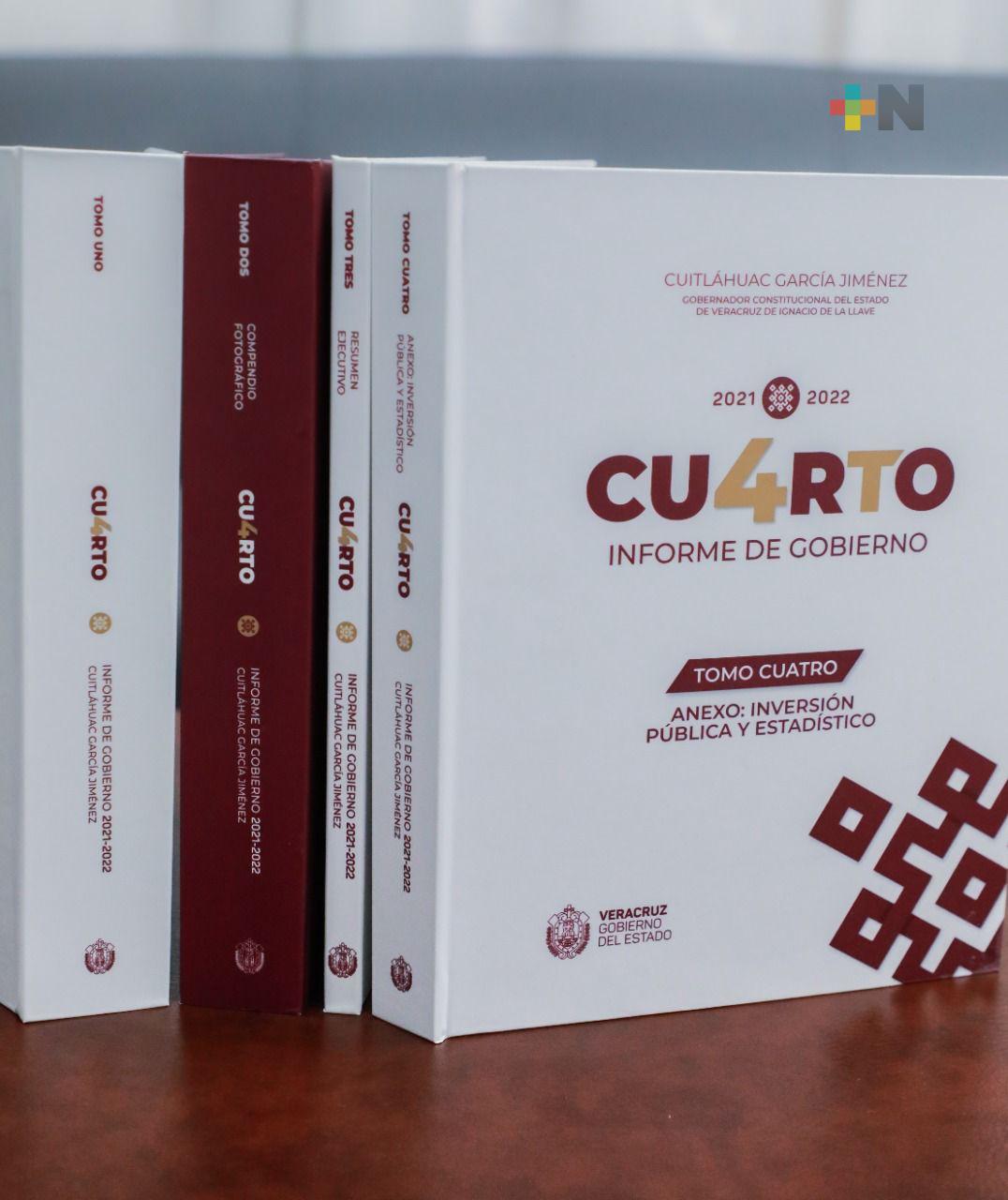 IV Informe, verdadero ejercicio de rendición de cuentas: PROGOB