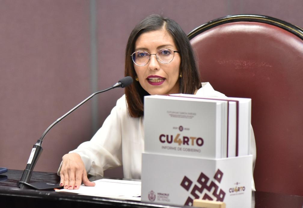 En Veracruz hay avances sustantivos en objetivos trazados, gobernabilidad y paz social: Waltraud Martínez