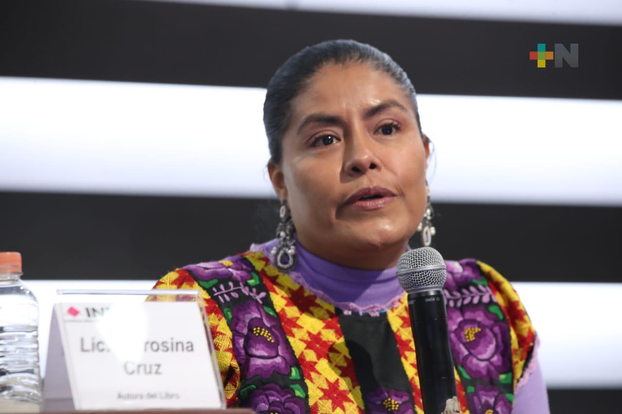 Reconoce INE aportes de Eufrosina Cruz a la democracia