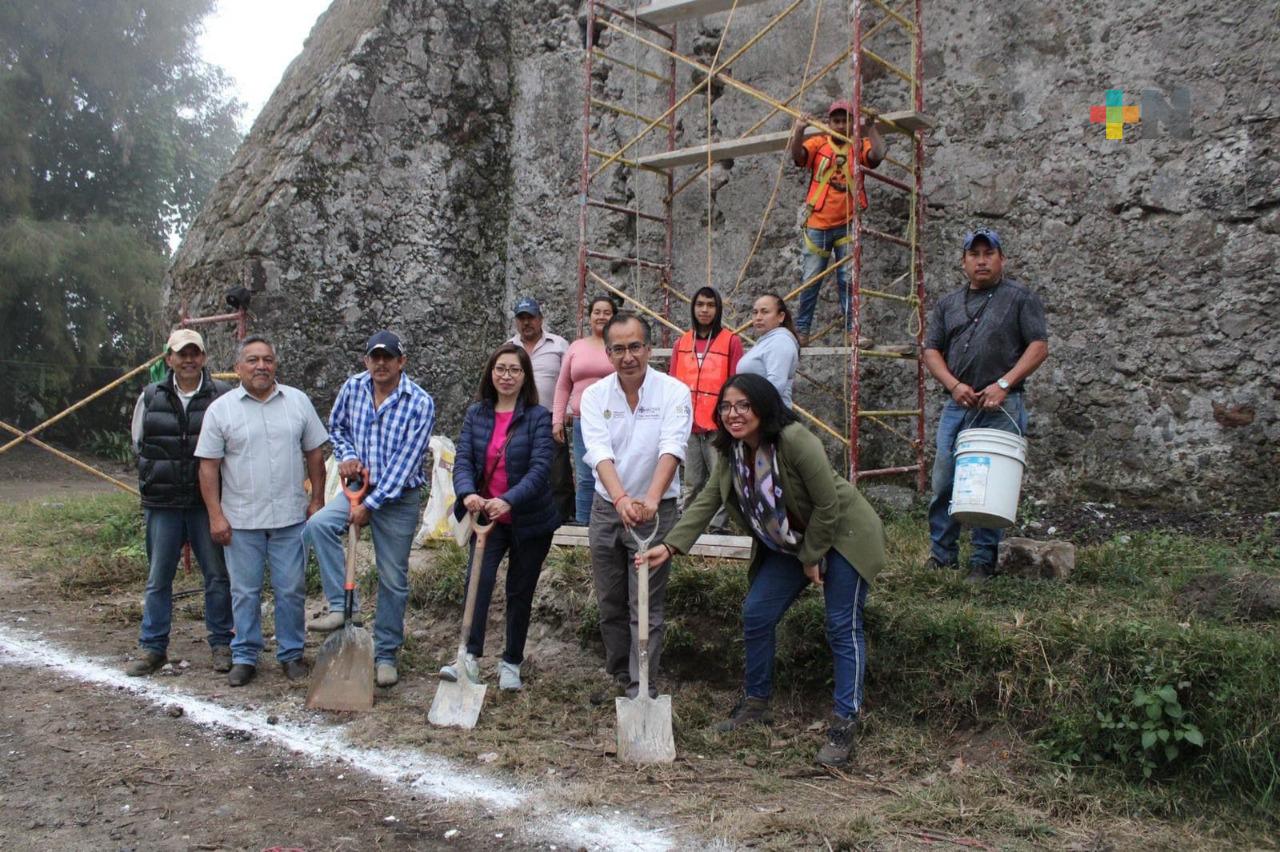 Continúa IVEC el rescate de recintos históricos; ahora en Teocelo y Coacoatzintla