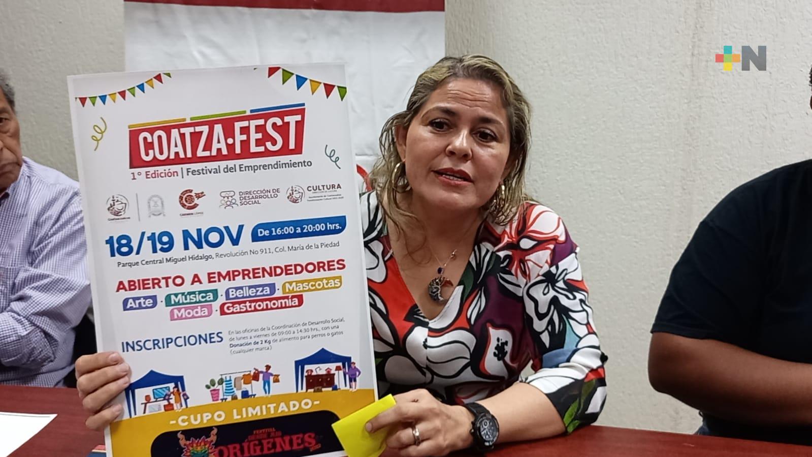 Participarán más de 100 emprendedores en Coatza-Fest