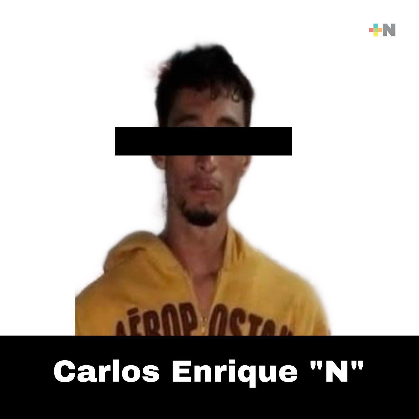 Interviene SSP a sujeto por presuntos delitos contra la salud en Minatitlán