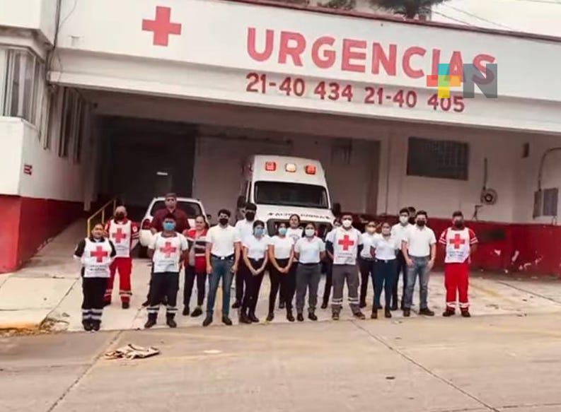 Cruz Roja Coatzacoalcos exhorta a conductores a prevenir accidentes y tener más sensibilización