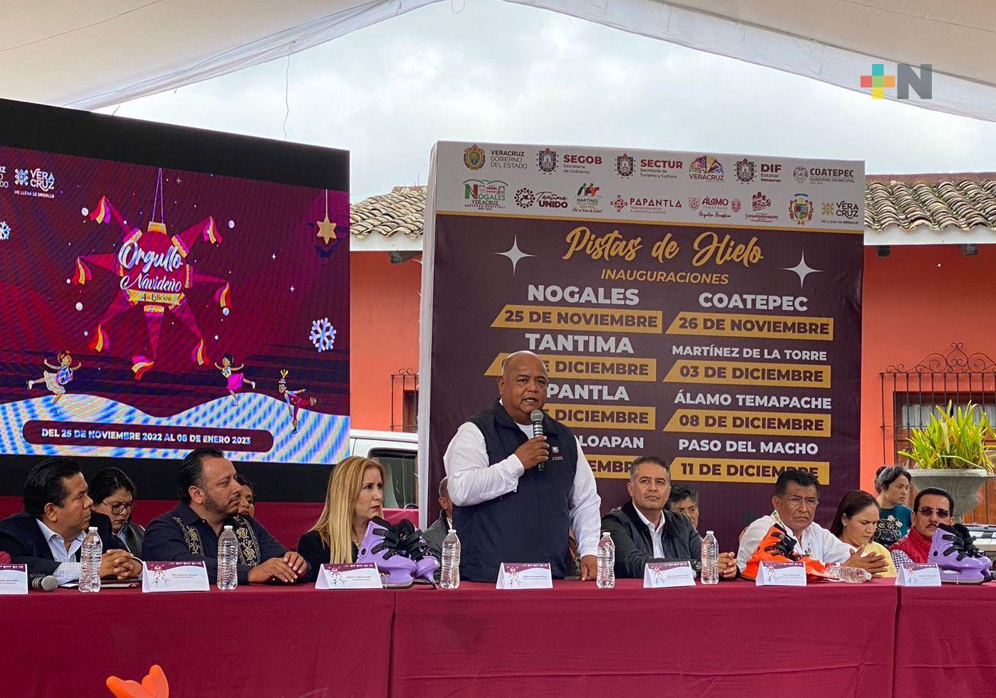 Presenta Eric Cisneros cuarta edición del Festival Orgullo Navideño