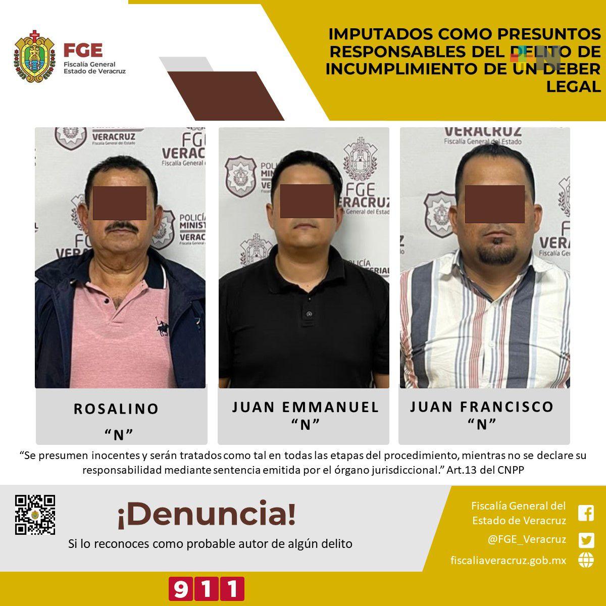 Imputados policías ministeriales como presuntos responsables de incumplimiento de un deber legal en Orizaba