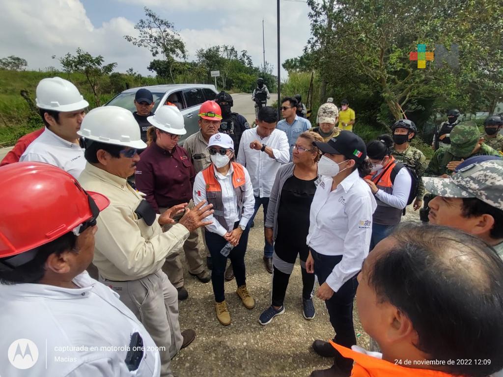 Reporta PC estatal control de emergencia en Nanchital por fuga de amoniaco