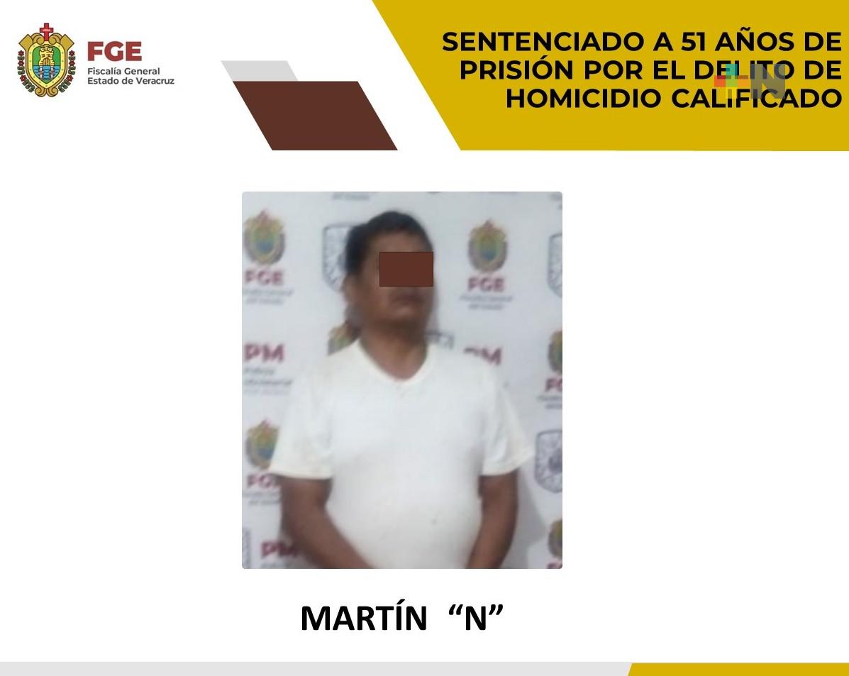 Martín «N» es sentenciado a 51 años de prisión por homicidio calificado