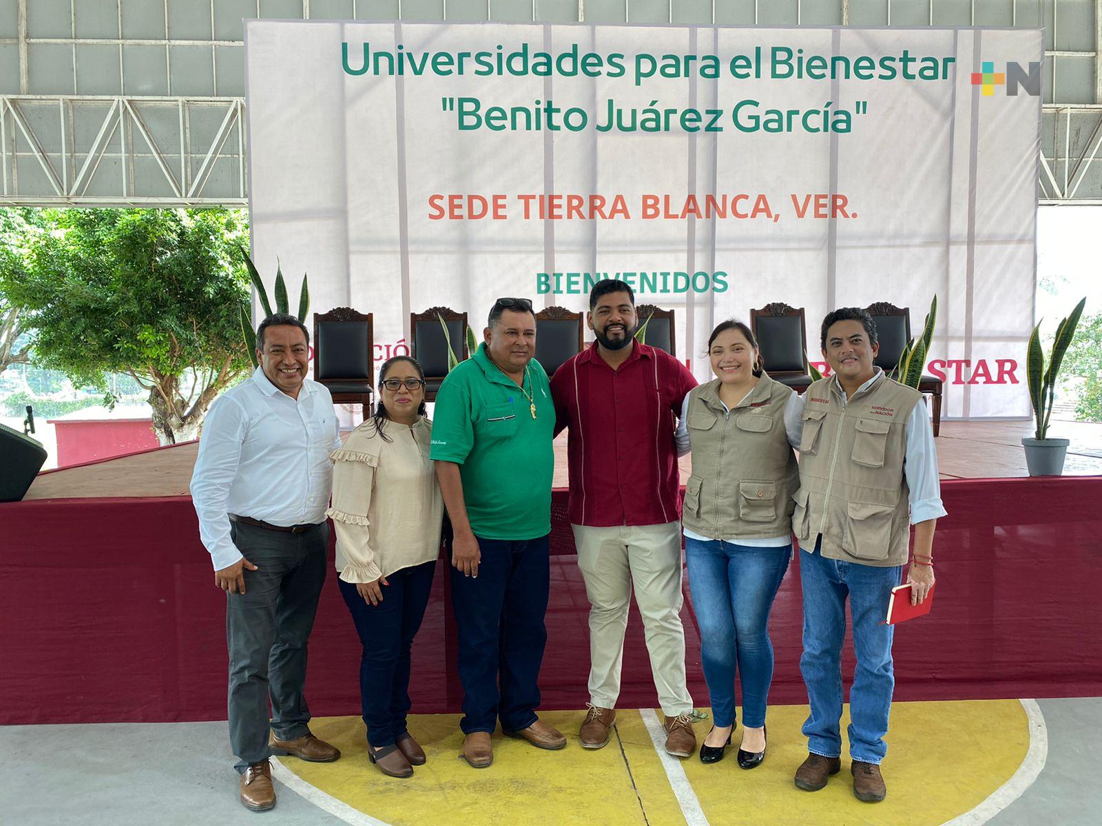 Habrá Universidad «Benito Juárez» en Tierra Blanca