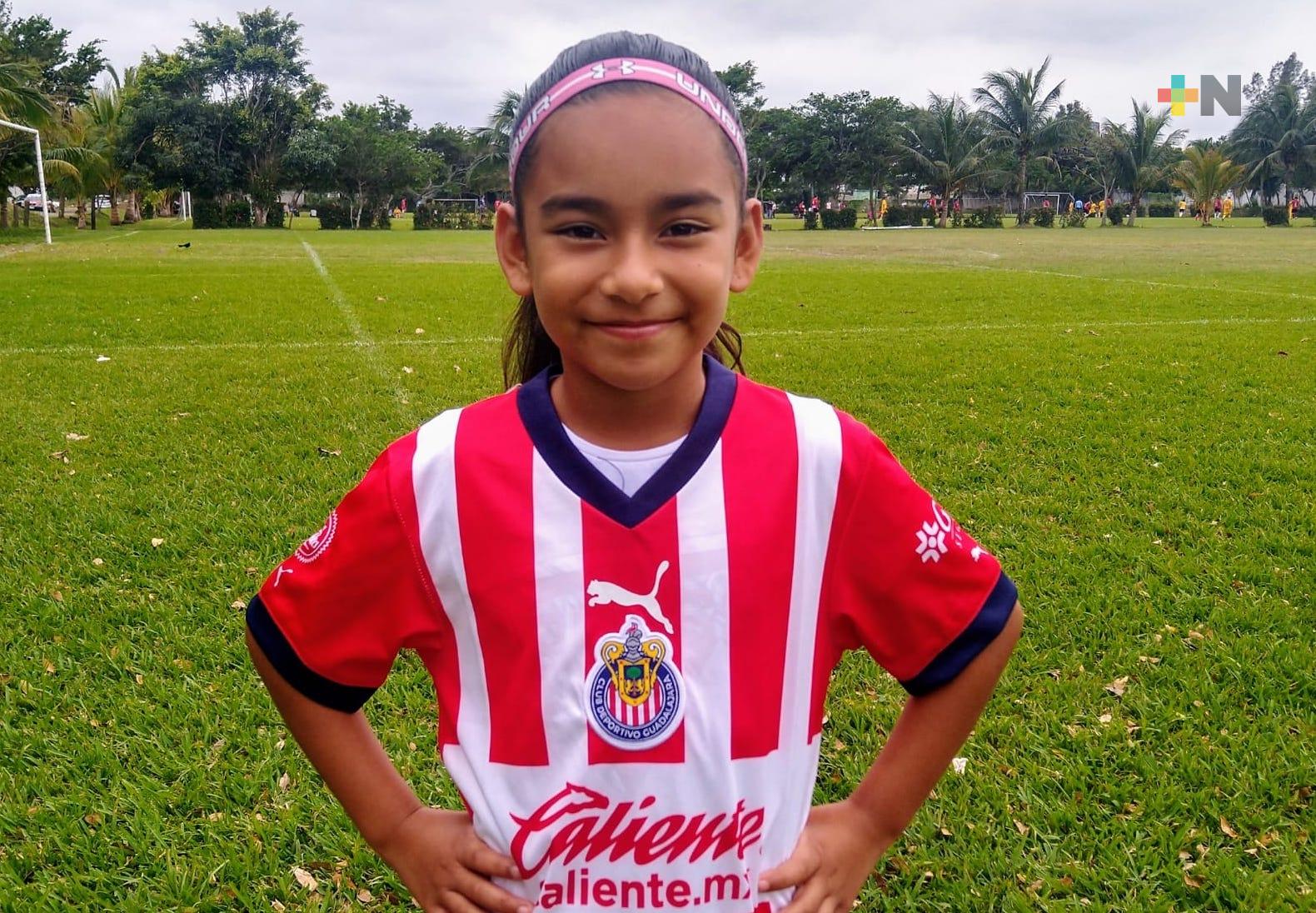 Sofía Bernabé Mortera «La Bicha», quiere hacer su historia en el balompié