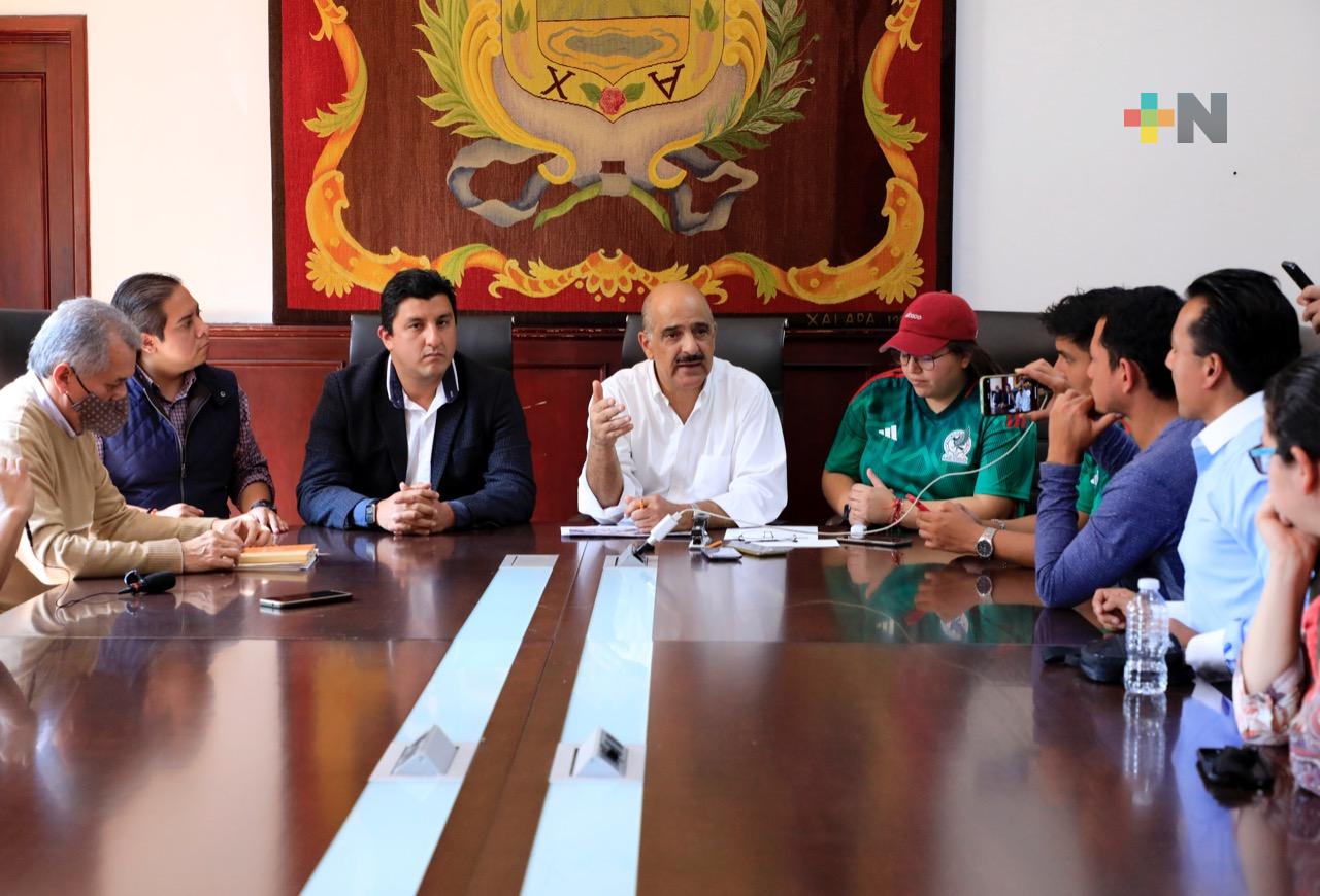 Anuncia Ayuntamiento de Xalapa suspensión de obra en Arco Sur