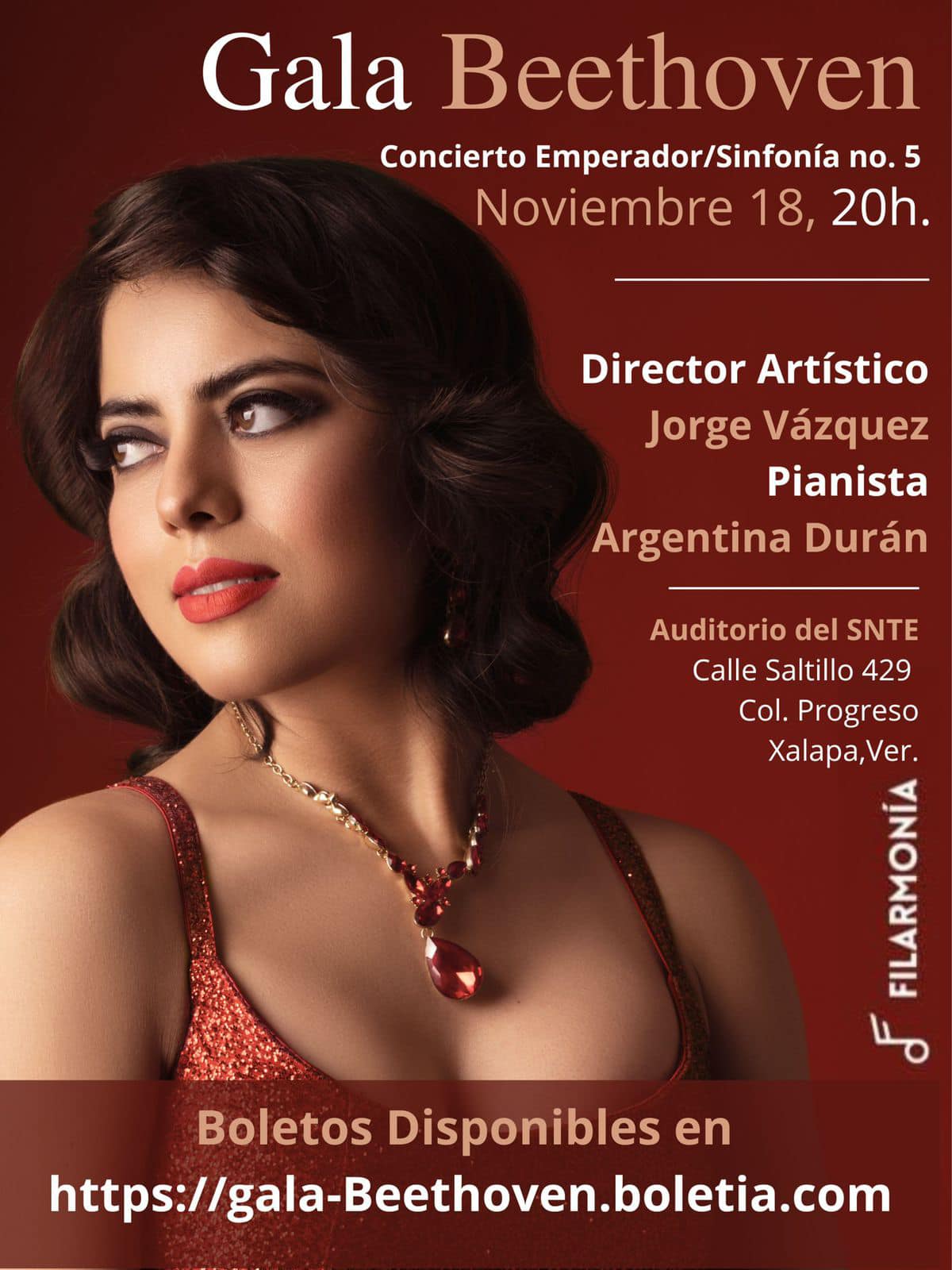 La pianista xalapeña, Argentina Durán, se presentará en auditorio del SNTE