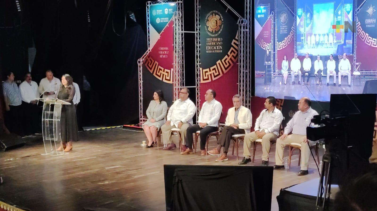 Realizan Tercer Congreso Internacional Iberoamericano de Educación Media Superior en Córdoba