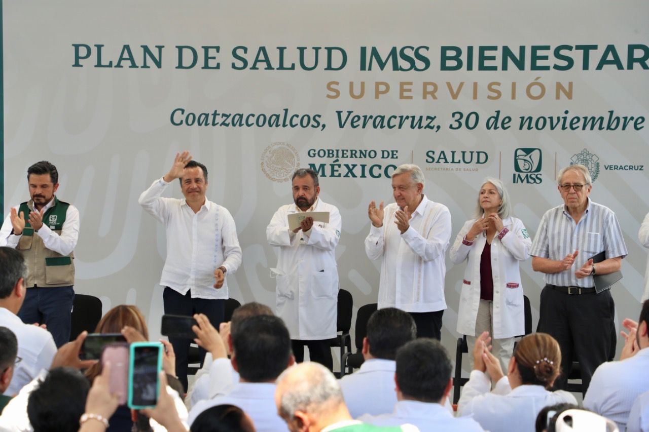 450 centros de salud y 30 hospitales veracruzanos se unirán al IMSS-Bienestar