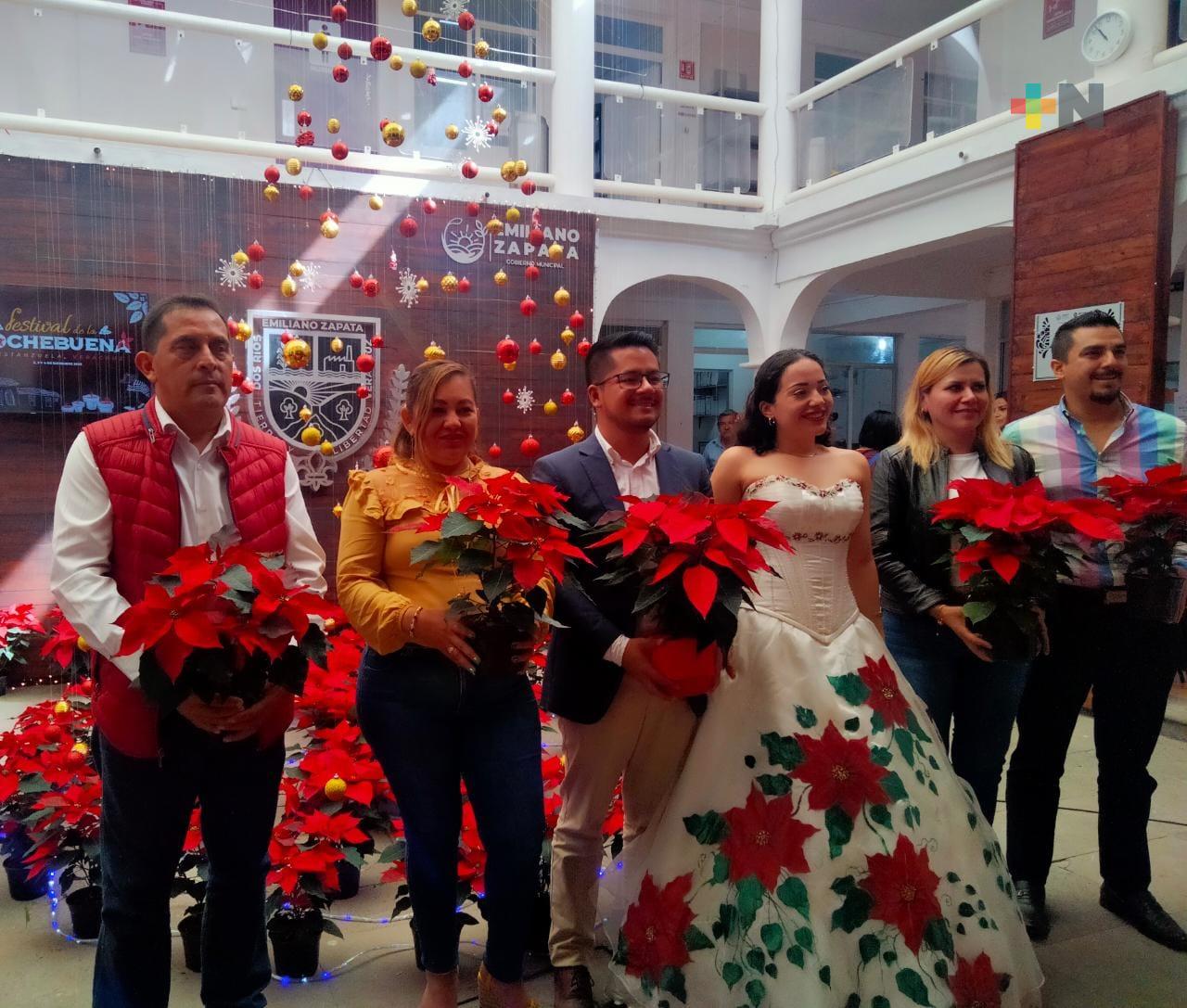 Realizarán Festival de la Nochebuena en municipio de Emiliano Zapata