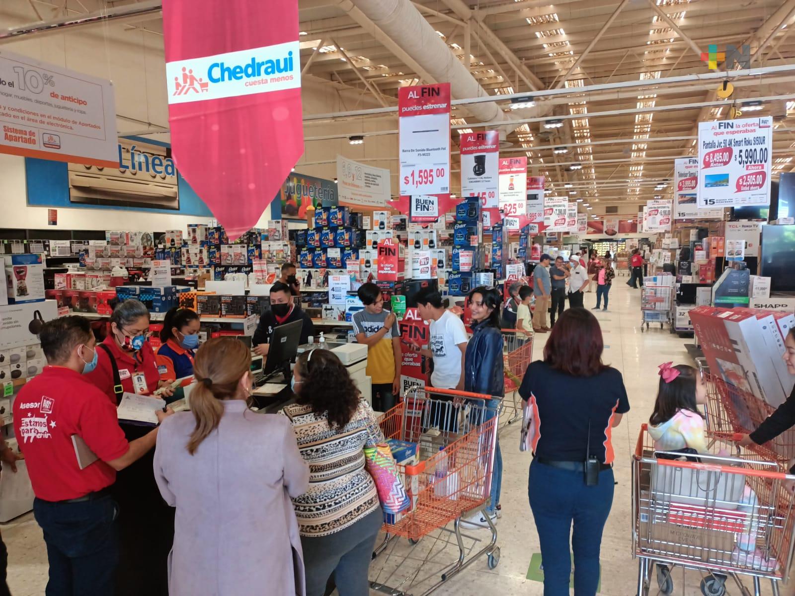 Aprovechan martinenses ofertas en inicio del Buen Fin