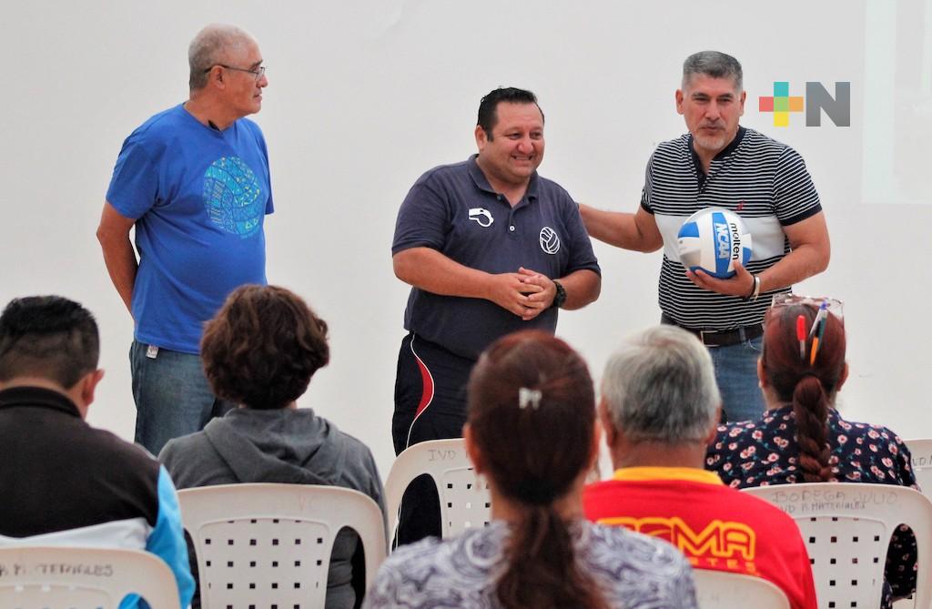 Inauguran curso de capacitación para árbitros de cachibol