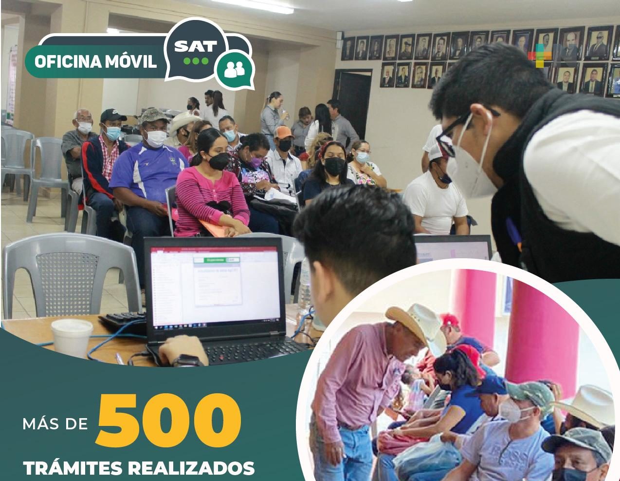 Caravana del SAT estará en Álamo y Catemaco