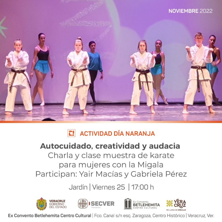 Invita IVEC a charla y clase muestra sobre autocuidado, en el marco del Día Internacional para la Eliminación de la Violencia contra la Mujer