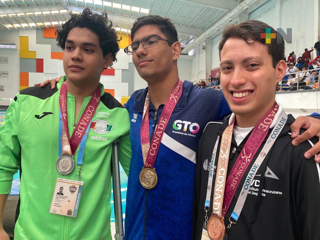 Suma Veracruz cinco oros más en Paranatación