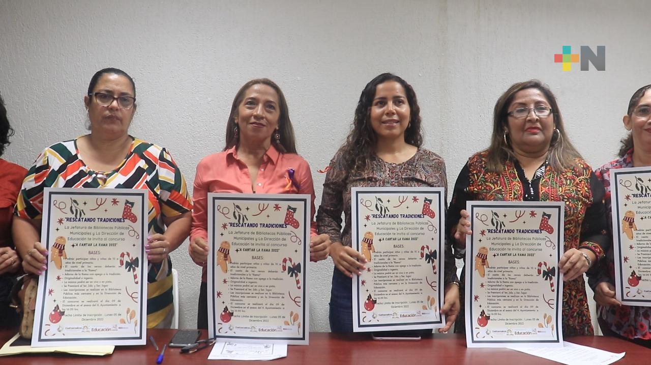 Convocan «A cantar La Rama 2022» en Coatzacoalcos