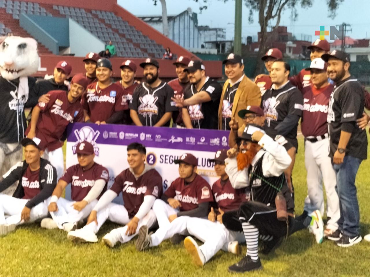 Chahuapan campeón de zona en beisbol de la Copa Veracruz