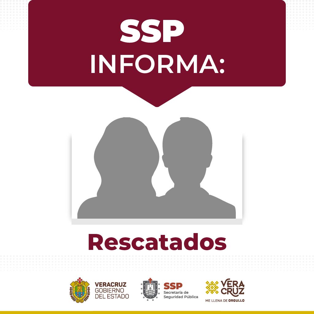 Rescata SSP a ocho personas privadas de la libertad y detiene a tres