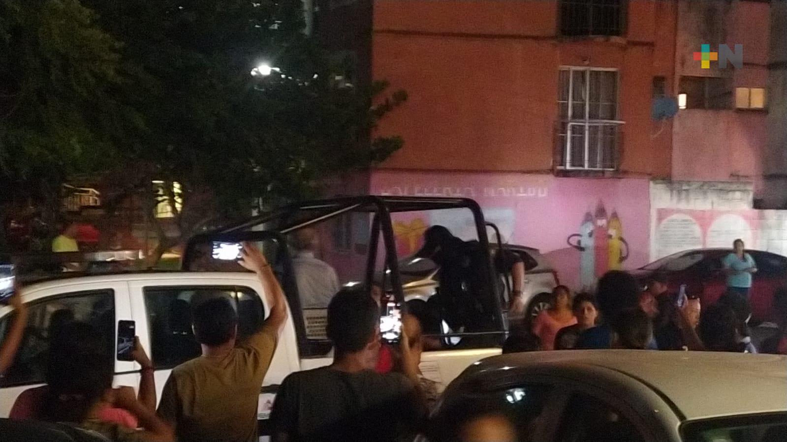 Detienen a presuntos defraudadores en fraccionamiento Hacienda Sotavento de Veracruz