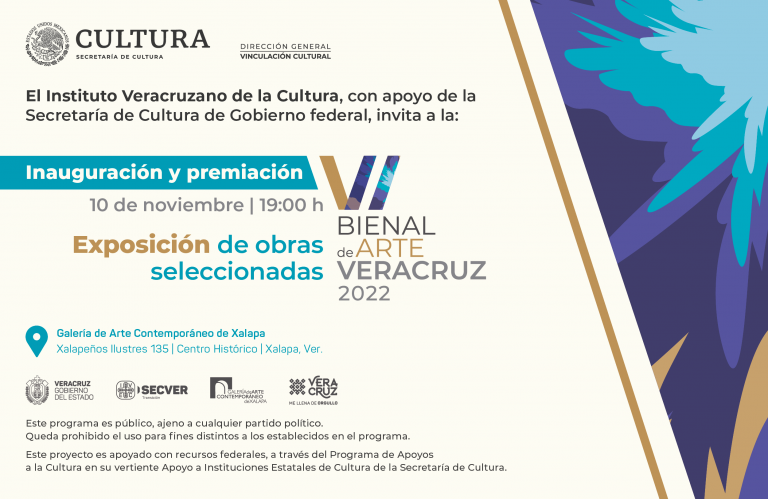 Invita IVEC a la inauguración y jornada académica de la Bienal de Arte Veracruz 2022 | Sexta emisión