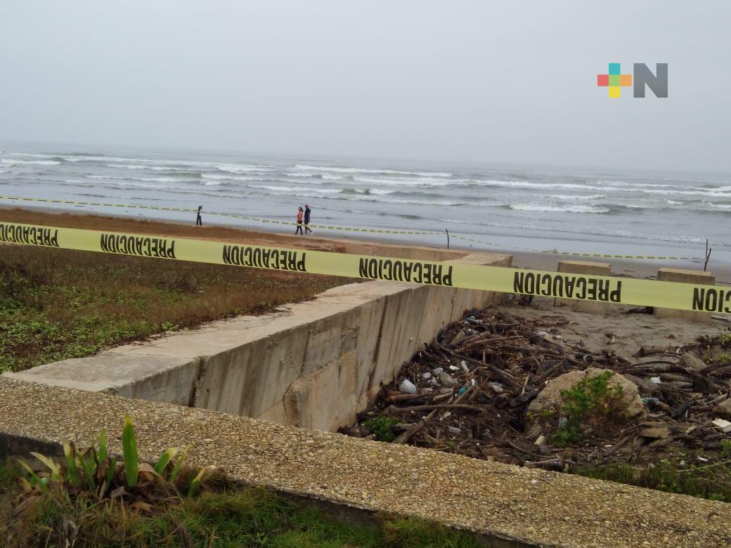 Reportan cuerpo sin vida en malecón de Coatzacoalcos