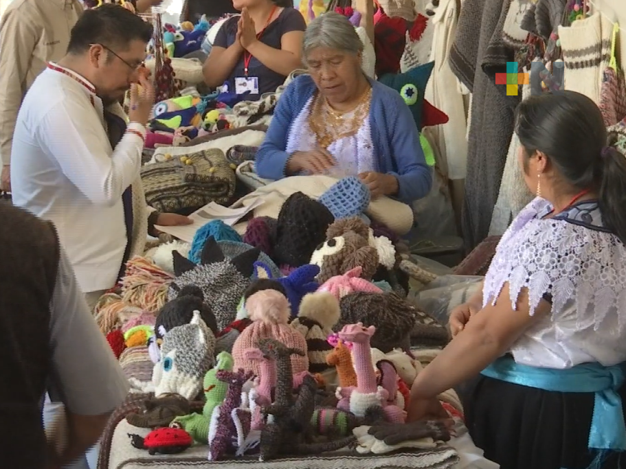 Expo Venta de Arte y Gastronomía de los Pueblos Indígenas en centro de Xalapa