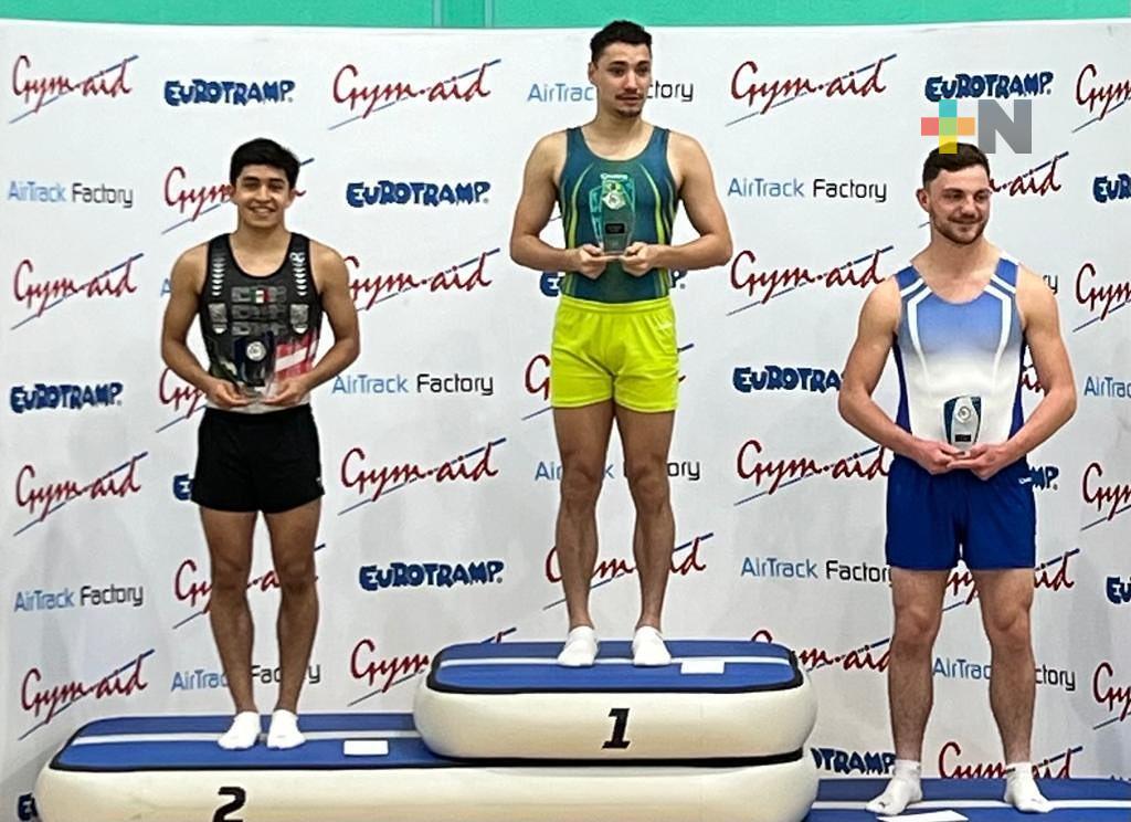 Hugo Marín Mata gana plata en David Warp-Cup de gimnasia de trampolín