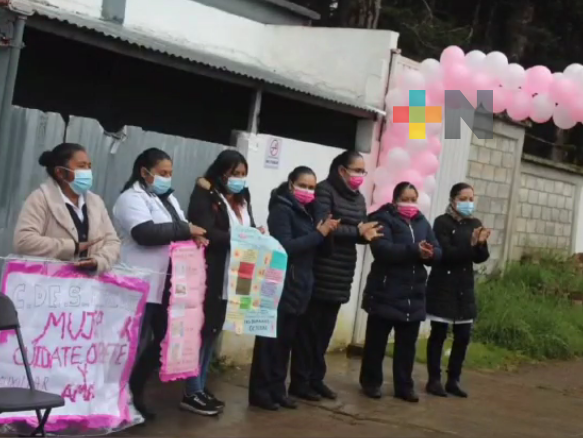 Jornada de mastografías se lleva a cabo en Huayacocotla