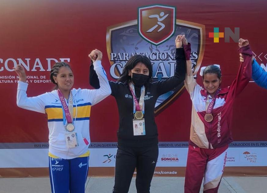 Inicia Veracruz con cinco oros en Paraatletismo de Nacionales CONADE