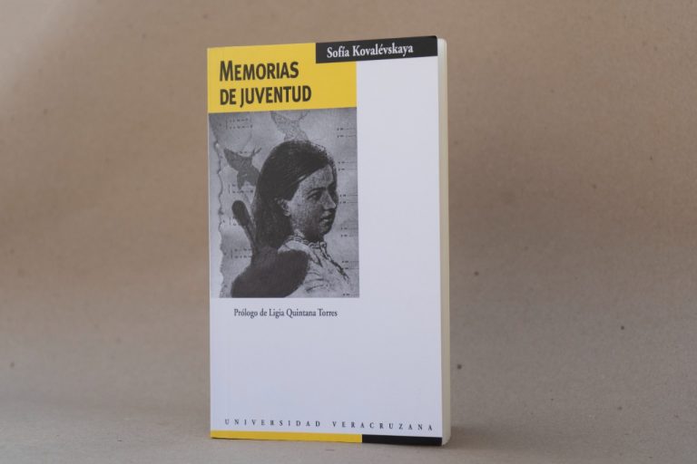 Invitan IVEC y UV a la presentación del libro Memorias de juventud, de Sofía Kovalévskaya