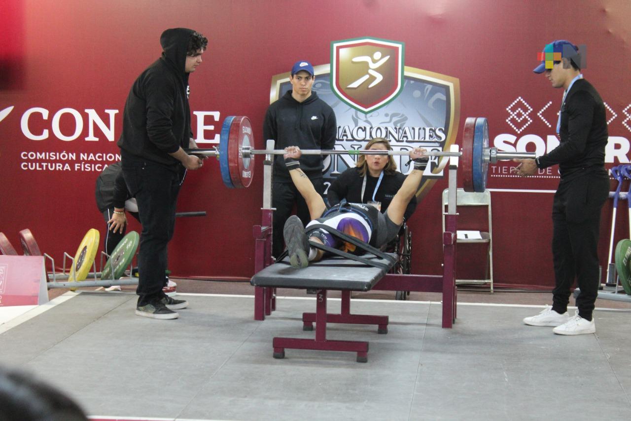 Concluye participación veracruzana en Powerlifting en Paranacionales CONADE