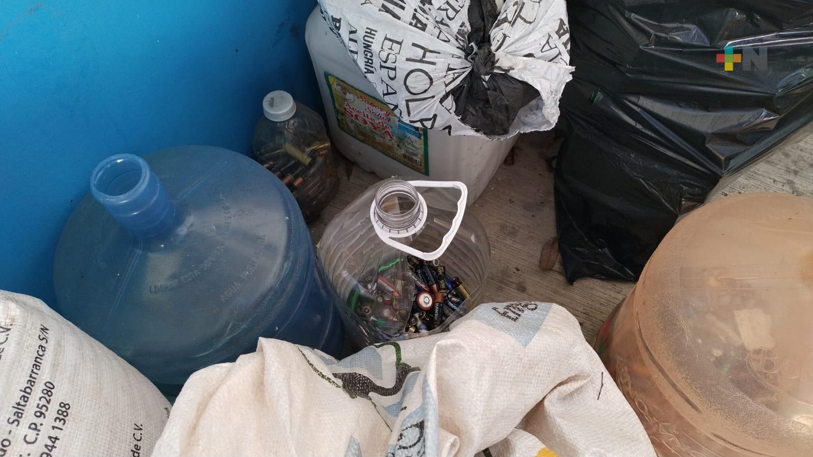 Del 10 a 18 de noviembre llevan a cabo reciclón en el municipio de Banderilla