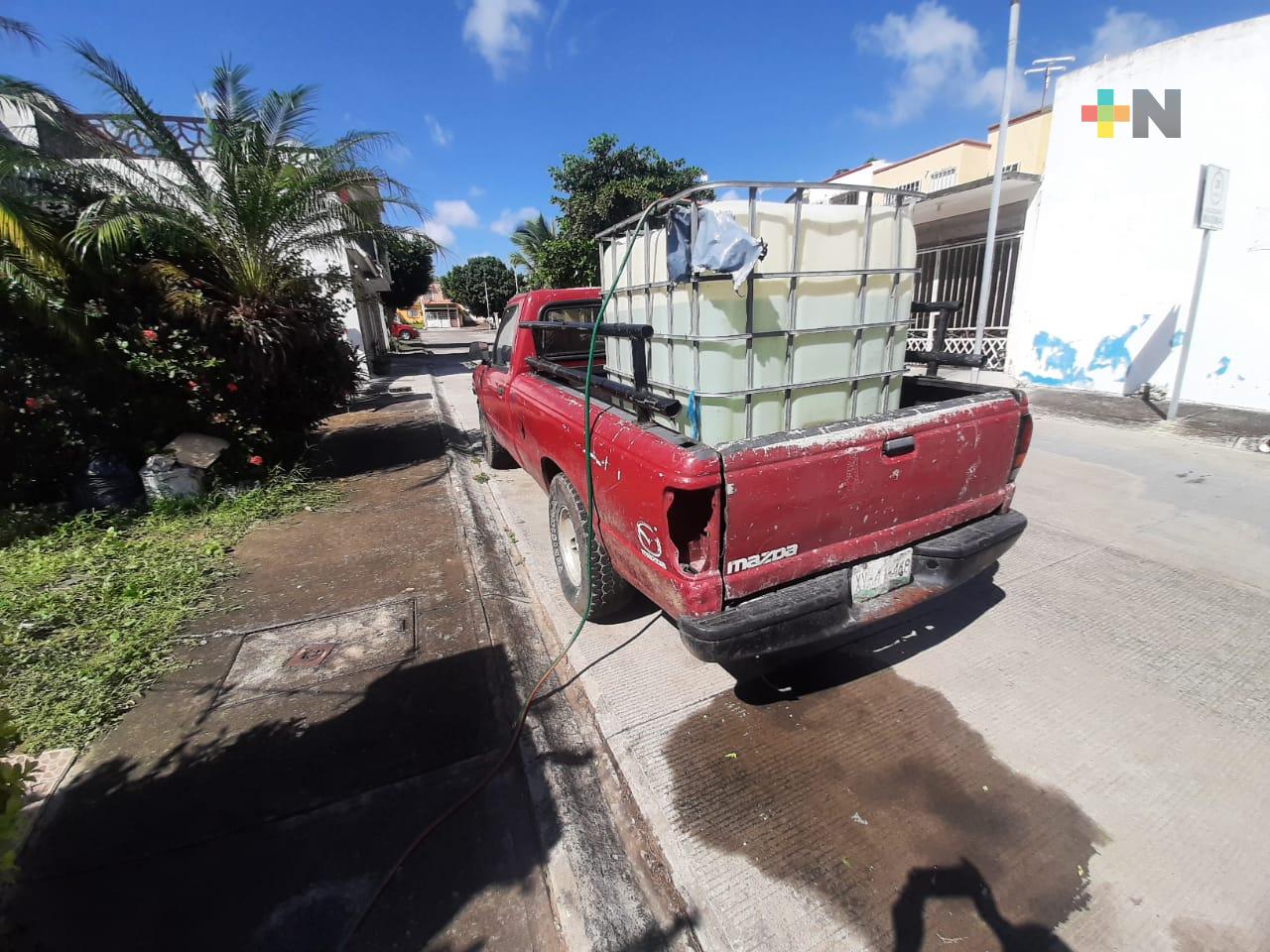 Fraude mantiene sin agua a tres fraccionamientos del municipio de Veracruz