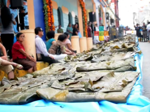 En Tantoyuca preparan el Tamal más grande de la Huasteca