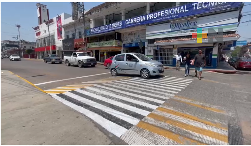 Mejora vialidad en Martínez de la Torre con orden y protección a peatones